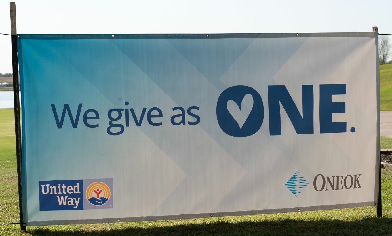 we give as one